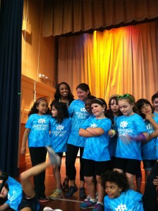 D-Wave in Motion 2nd Grade Hip Hop Residency taught by Criscia Richardson at PS40