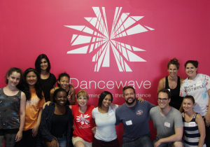 Corporate Volunteers Event at Dancewave