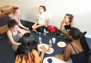 Corporate Volunteers Event at Dancewave