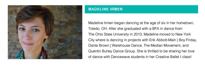 Our feature teacher of the week: Madeline Irmen