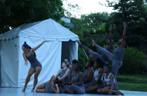 Dancewave Company performs Andrea Miller’s ‘Wonderland’ at Pocantico Center in Tarrytown NY.