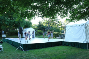 Dancewave Company performs Andrea Miller’s ‘Wonderland’ at Pocantico Center in Tarrytown NY.