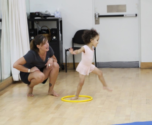 Hannah Swanson teaching Creative Ballet at Dancewave’s Summer Camps