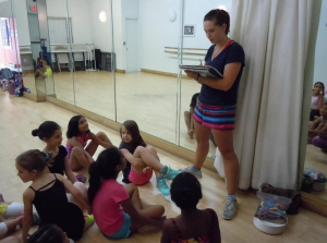 Hannah Swanson teaching Hip Hop at Dancewave’s Summer Camps