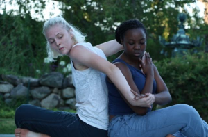 Dancewave Company performs Kyle Abraham’s ‘Pavement’ at Pocantico Center in Tarrytown NY. Image Credits: Wenting Sun